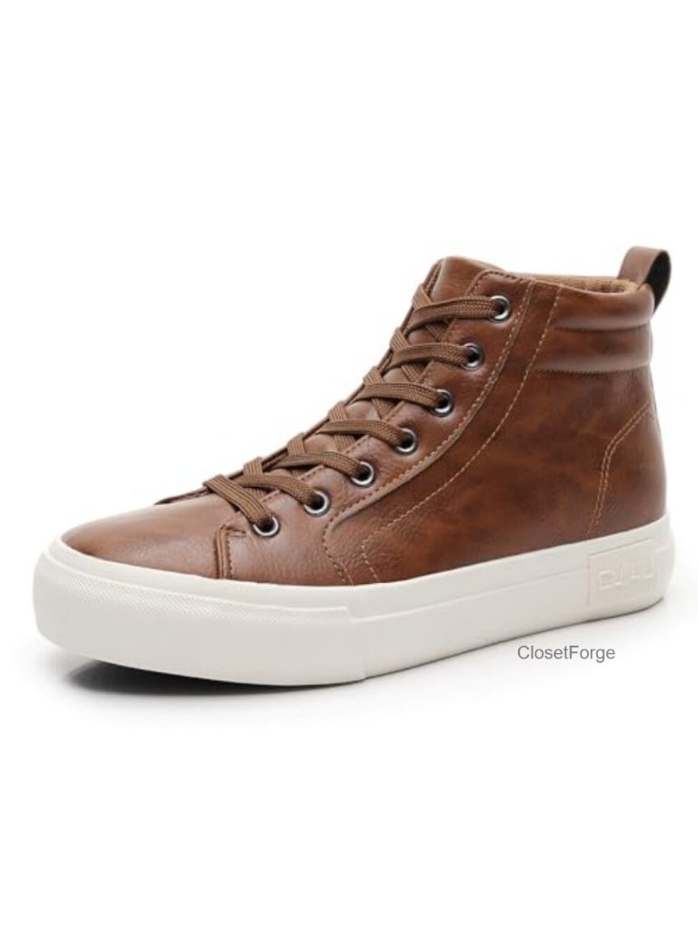 Unisex High-Top Sneakers Lace-Up Skate Shoes Cushioned Athletic